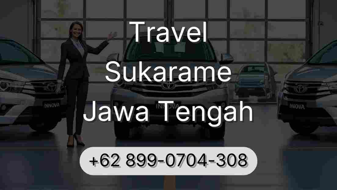 Travel Sukarame Jawa Tengah
