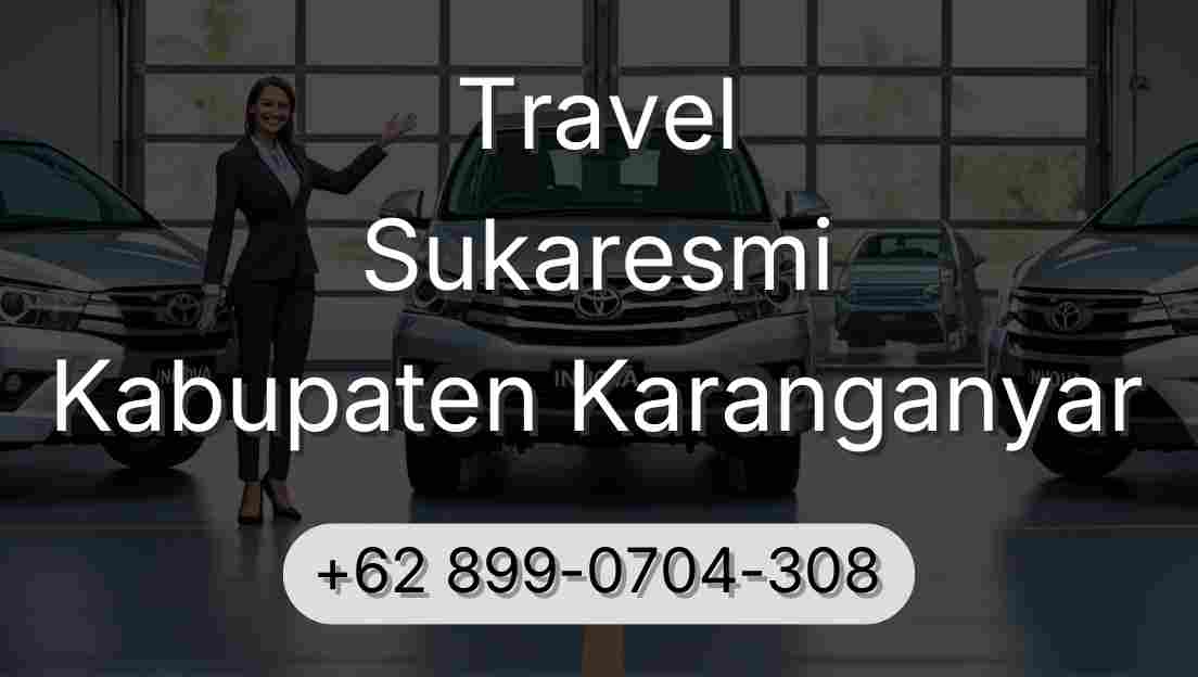Travel Sukaresmi Kabupaten Karanganyar