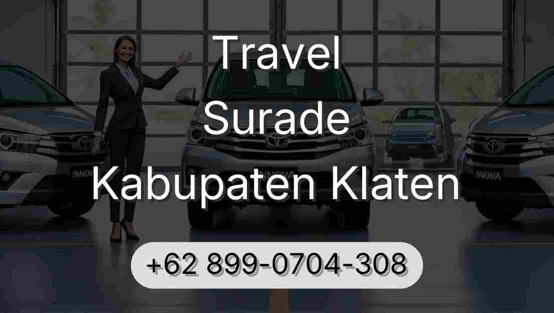 Travel Surade Kabupaten Klaten