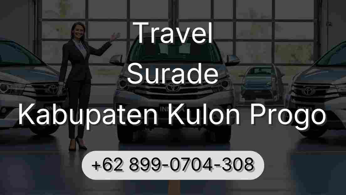 Travel Surade Kabupaten Kulon Progo