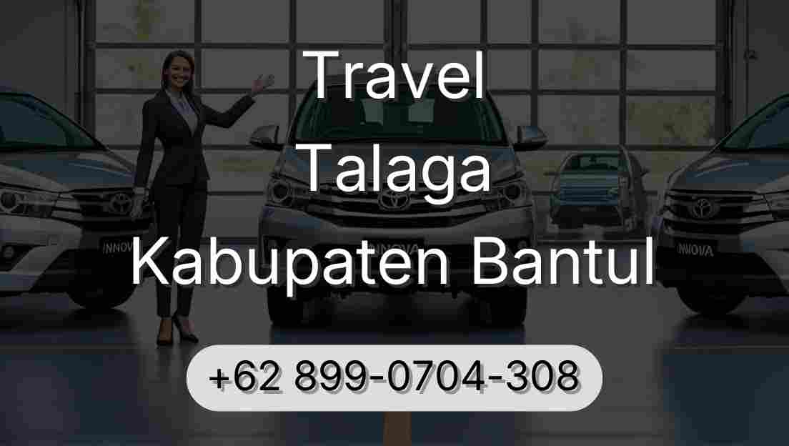 Travel Talaga Kabupaten Bantul