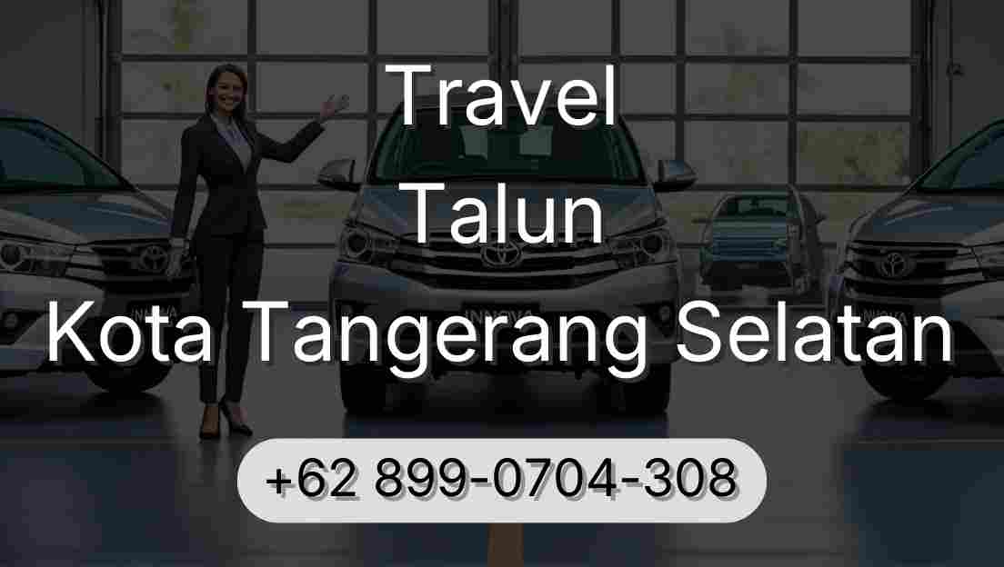 Travel Talun Kota Tangerang Selatan