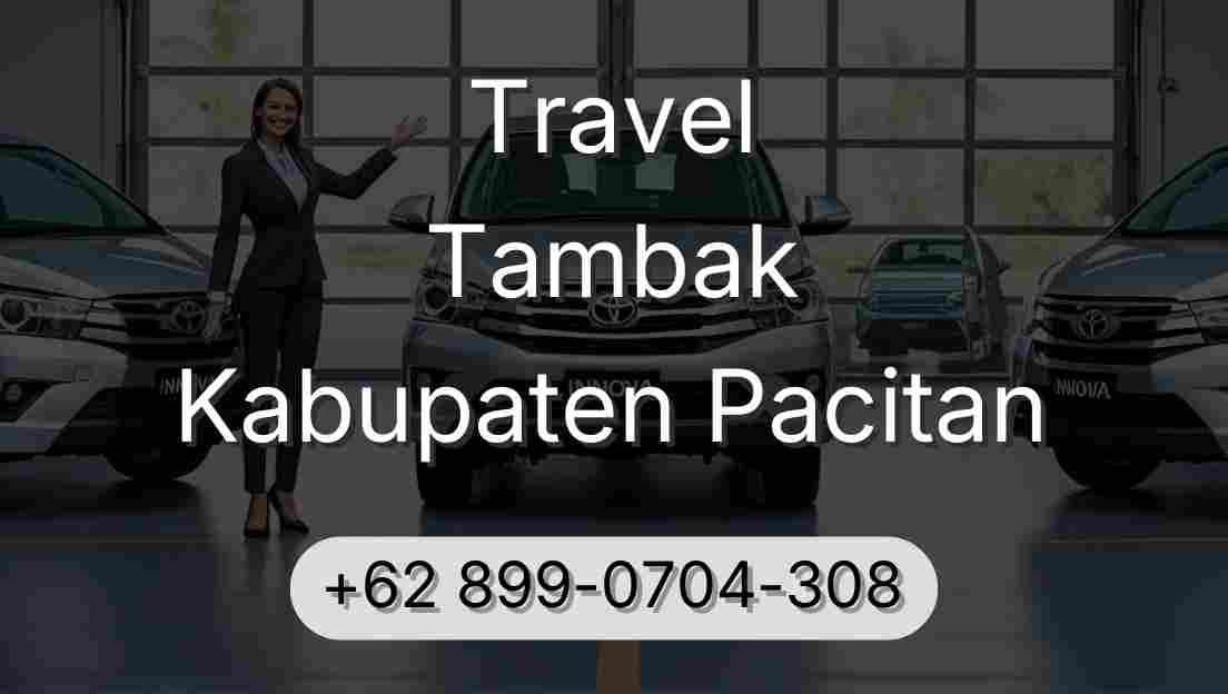 Travel Tambak Kabupaten Pacitan