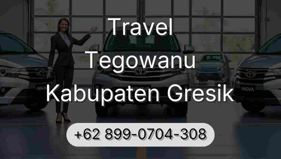Travel Tegowanu Kabupaten Gresik
