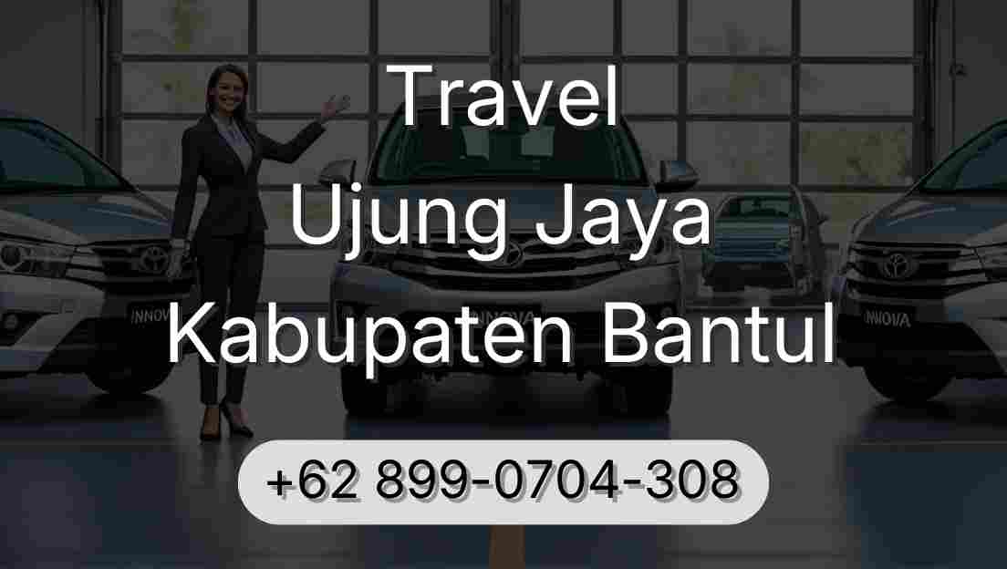 Travel Ujung Jaya Kabupaten Bantul