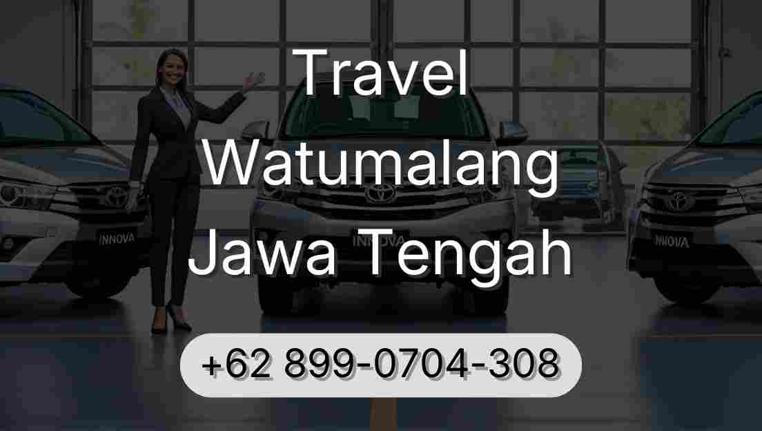 Travel Watumalang Jawa Tengah