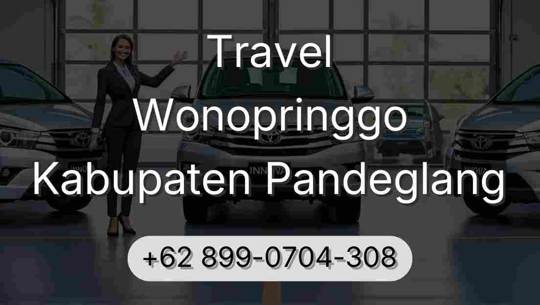 Travel Wonopringgo Kabupaten Pandeglang
