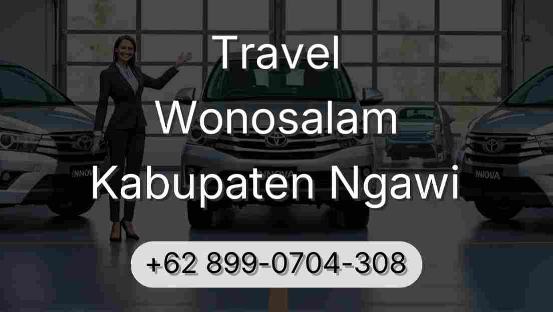 Travel Wonosalam Kabupaten Ngawi
