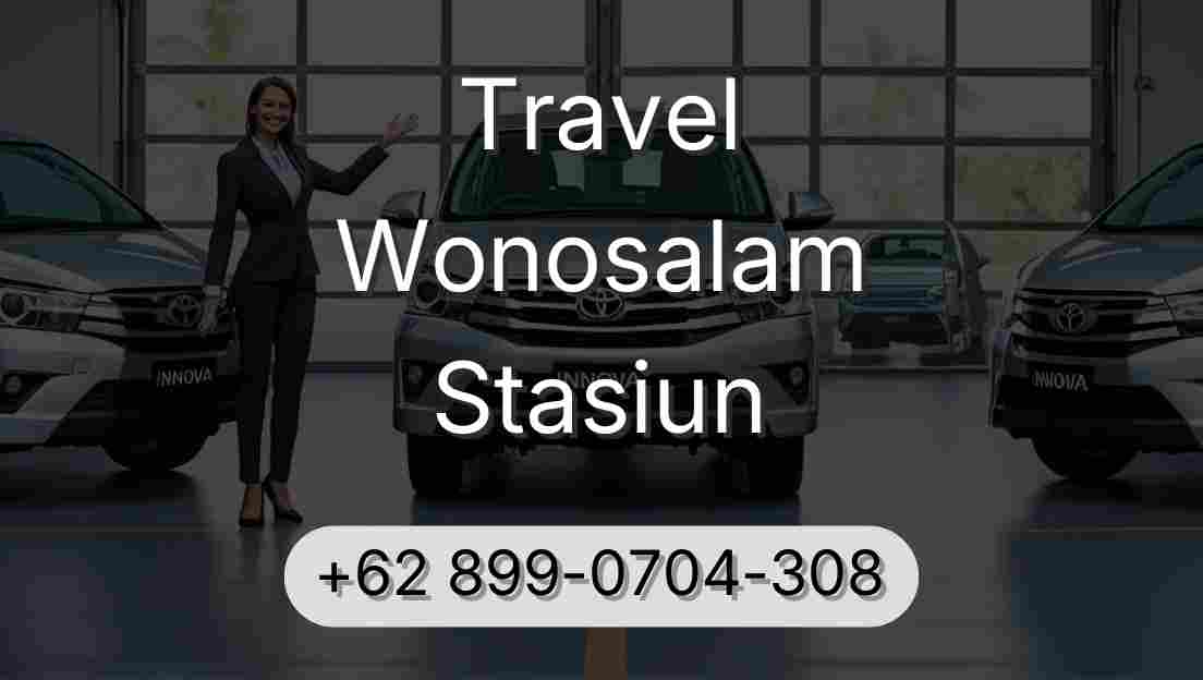 Travel Wonosalam Stasiun
