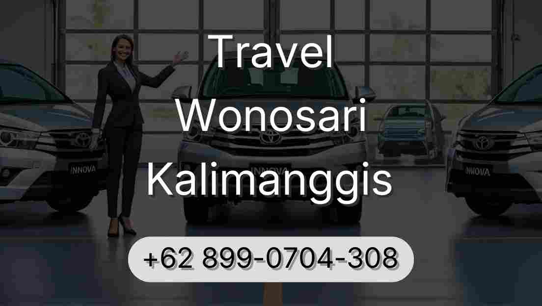Travel Wonosari Kalimanggis
