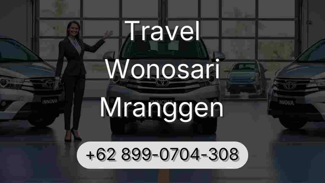 Travel Wonosari Mranggen