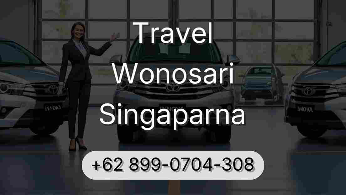 Travel Wonosari Singaparna
