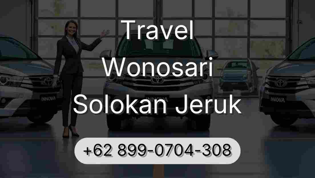 Travel Wonosari Solokan Jeruk